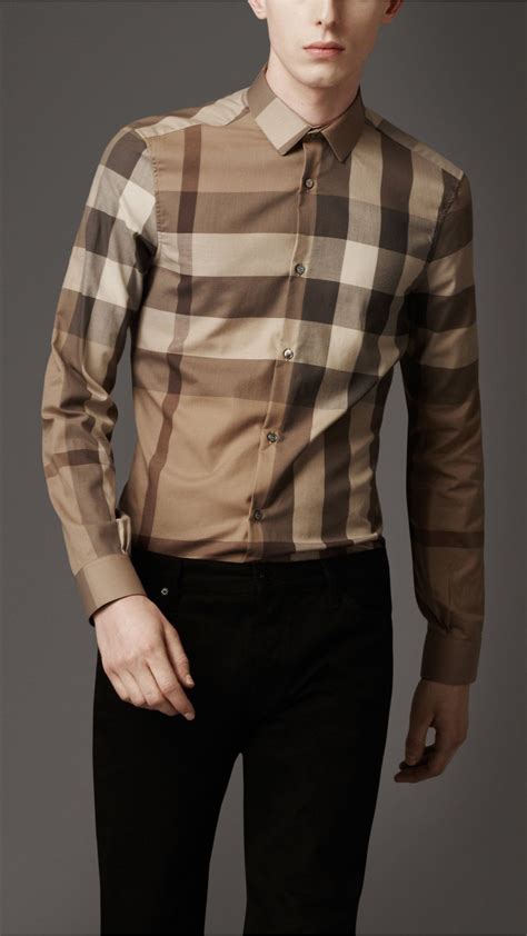 mens burberry dress shirts|Burberry shirts for men outlet.